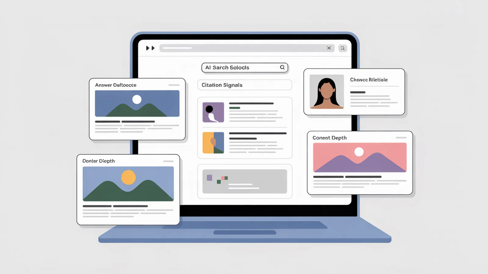 Google Search blog page used for AI search optimization coverage