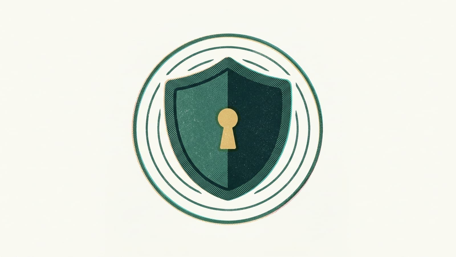 A trust and security control view showing workspace permissions and data boundaries