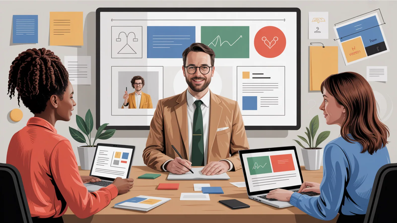 Brand voice content system