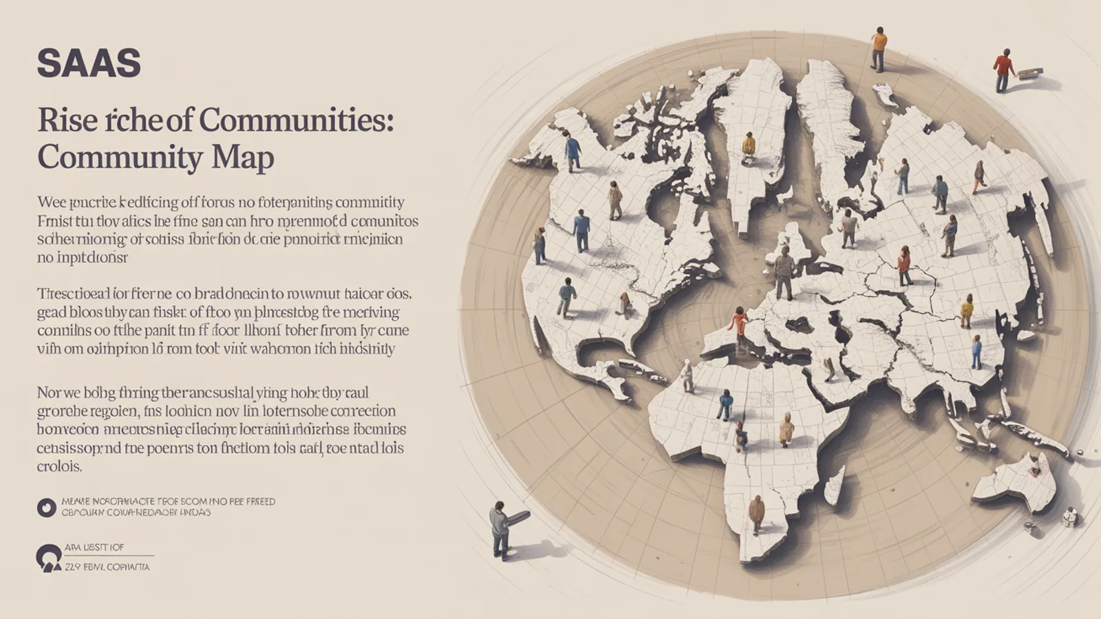 Niche community strategy map