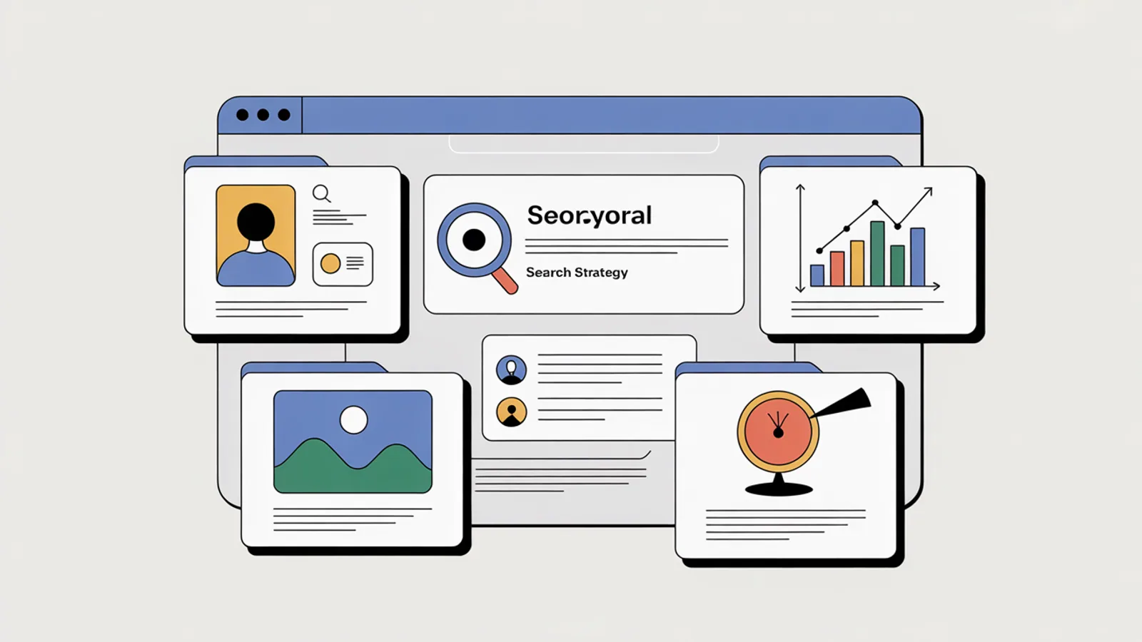 AI search strategy workspace